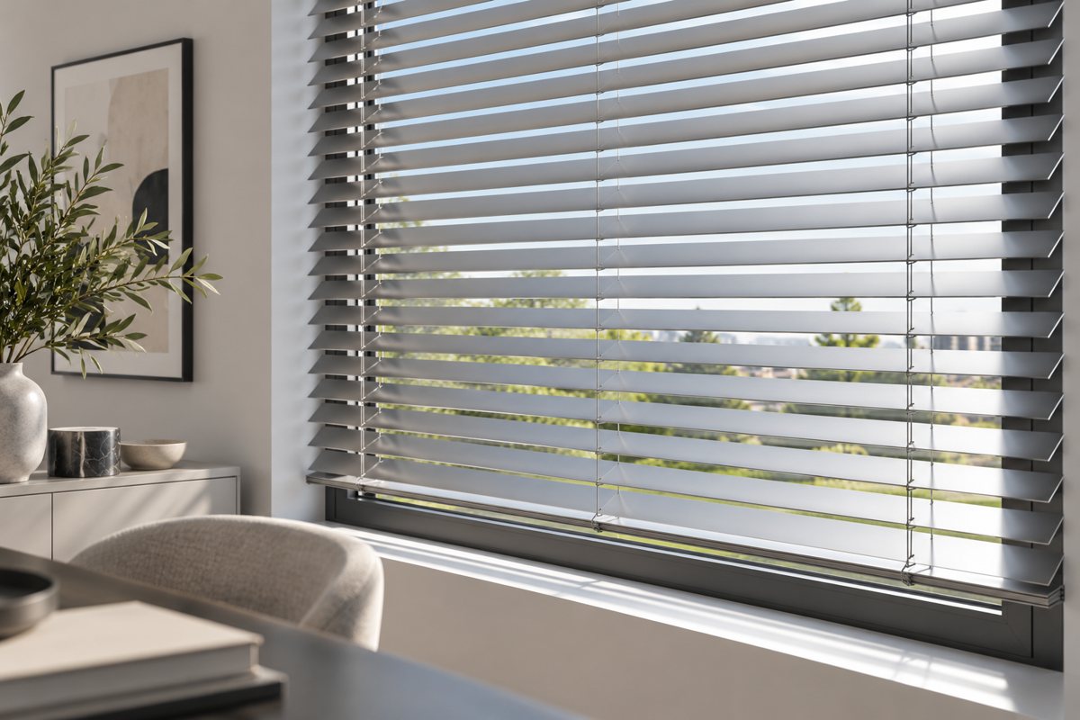 Persianas venecianas de aluminio Alunia: próximamente en 16, 25 y 50 mm
