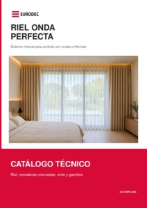 Catálogo Onda Perfecta Eurodec: portada del riel manual